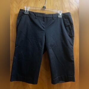 New York & Company Black Women's Bermudas